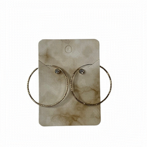 gold hoop set